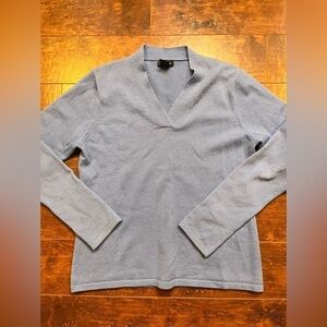 Philosophy Dane Lewis Women’s Blue 100% Cashmere Sweater Size Medium